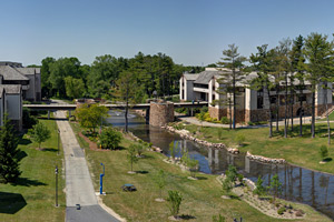Rock Valley College form the roof of the JSCM