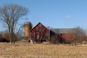 Mega View Old Farm Scene