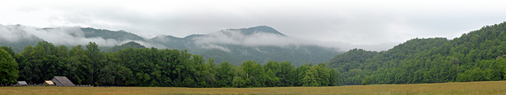 smoky mountains panorama